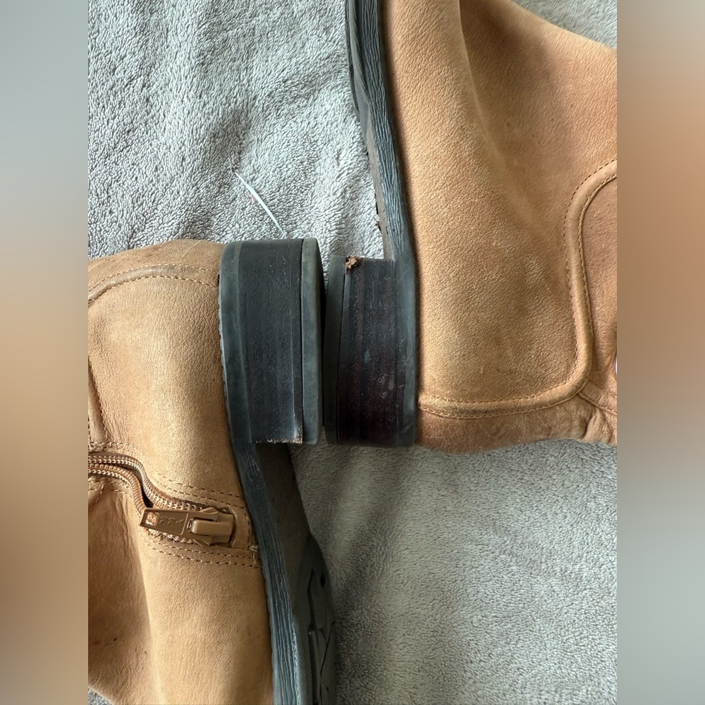 Antonio Melani NEERA Brown Leather Boots - Picture 8 of 14